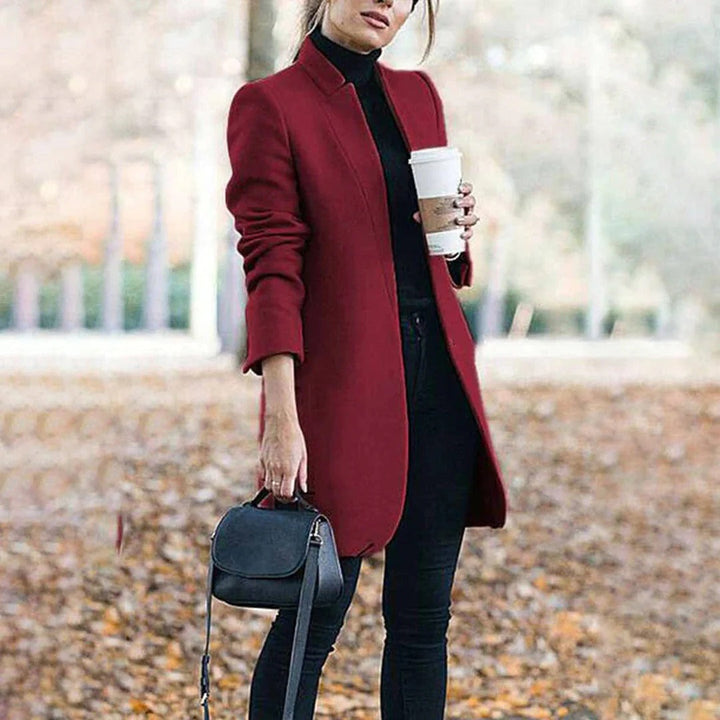 Amarae | Coat - Tailored - Wool blend - Knee length - Minimalist design