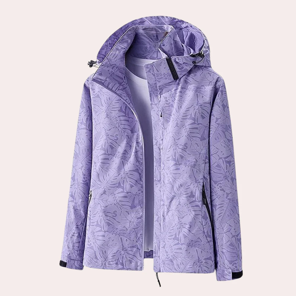 Lune London | Jacket - Lightweight Straight Fit - Removable Hood - Zipper Pockets - Adjustable Sleeves