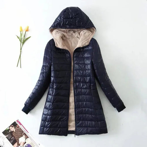 Amarae | Quilted - Fleece lining - Regular fit - Hood - Water-repellent