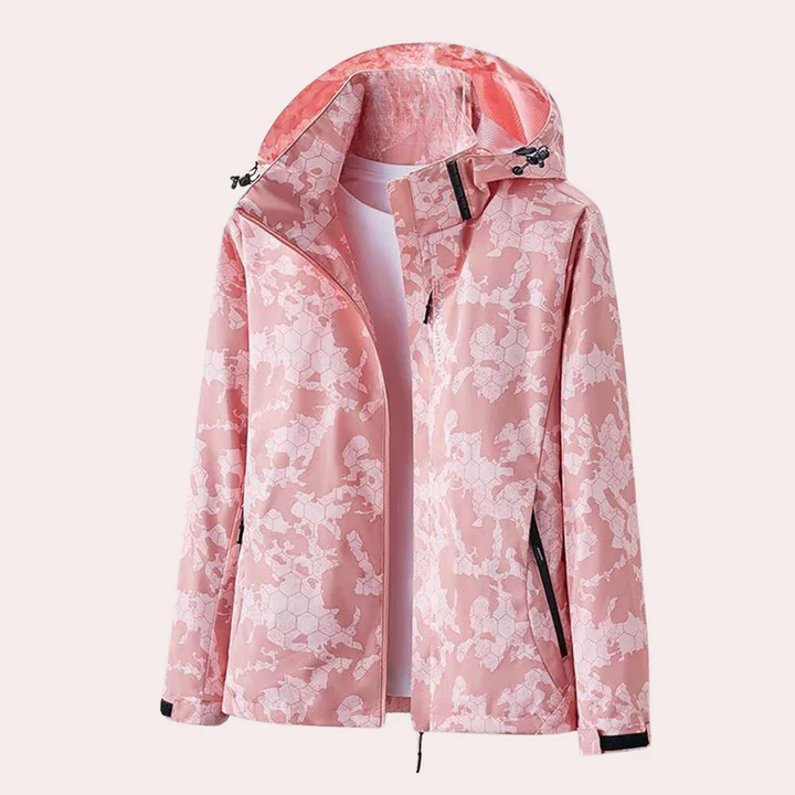 Lune London | Jacket - Lightweight Straight Fit - Removable Hood - Zipper Pockets - Adjustable Sleeves
