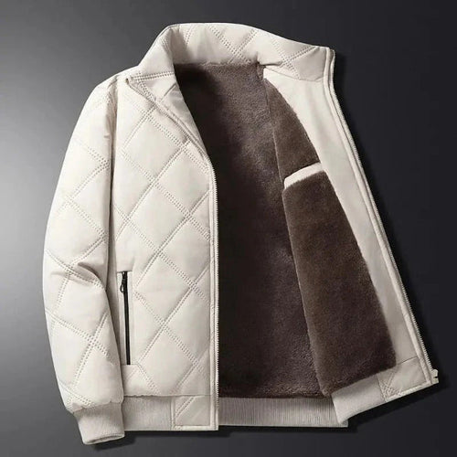Amarae | Jacket - Padded with Fleece Lining - Windproof - Regular Fit - Hip Length
