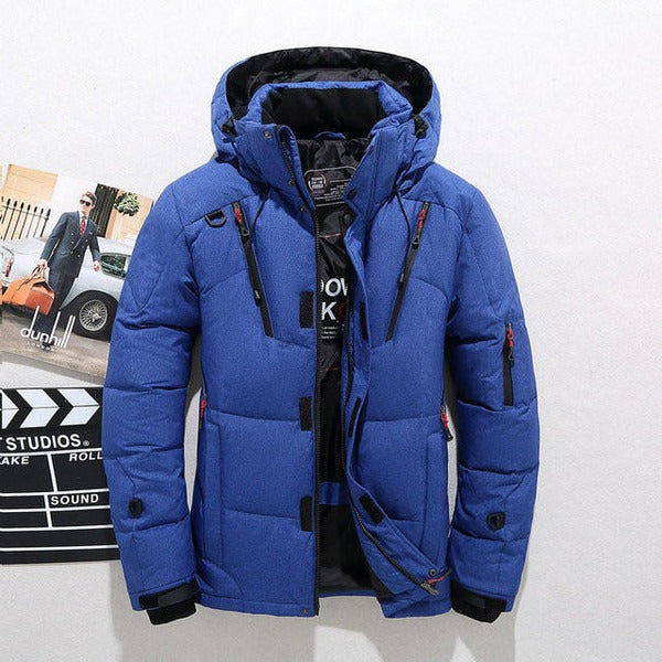 Lune London | Down jacket - Padded insulation - Adjustable hood - Zipper - Hip length