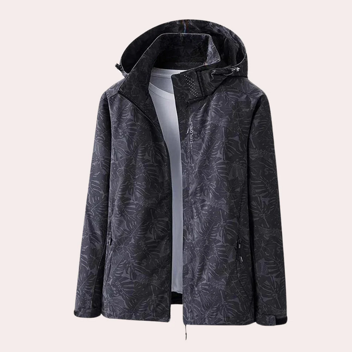 Lune London | Jacket - Lightweight Straight Fit - Removable Hood - Zipper Pockets - Adjustable Sleeves