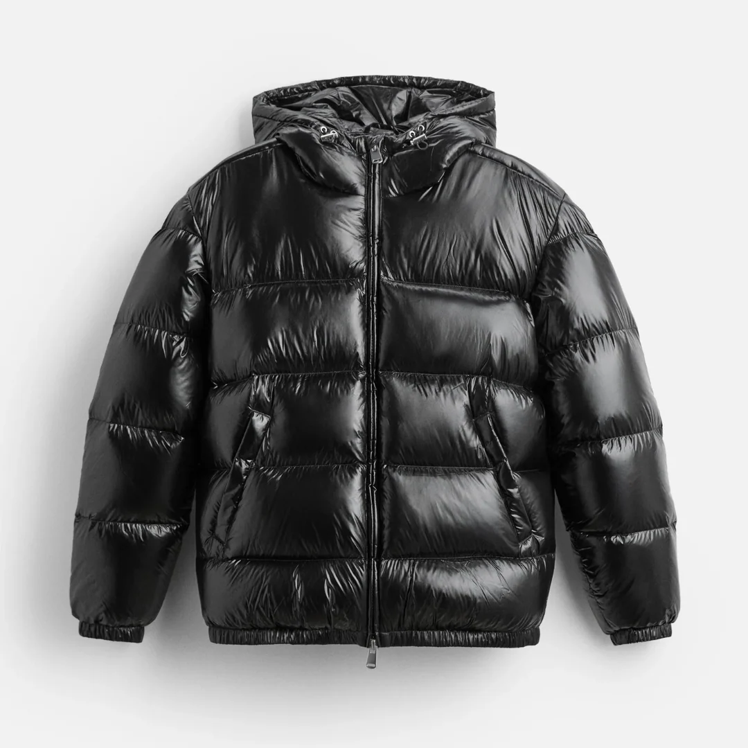 Amarae | Puffer Jacket - Padded - Oversized Fit - With Hood - Waist Length