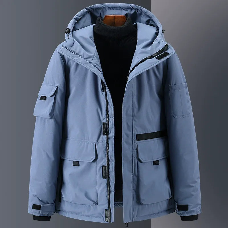 Amarae | Down jacket - Relaxed Fit - With hood - Insulated - Water-repellent - Pockets