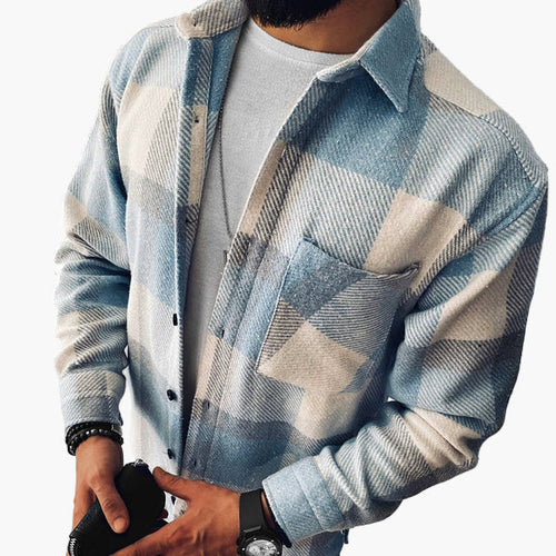 Amarae | Checked leisure shirt in a casual style - Modern shirt jacket for everyday and leisure