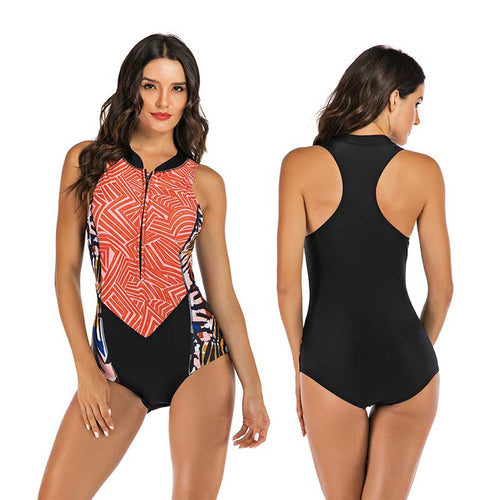 Amarae | One-Piece Sports Swimsuit with Interesting Design