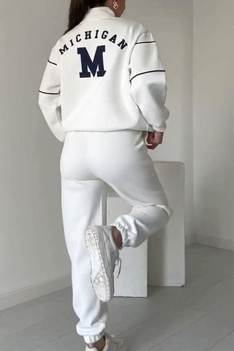Amarae | Two-piece set - Sweater & Pants - Soft & Comfortable - Cotton blend for autumn & winter