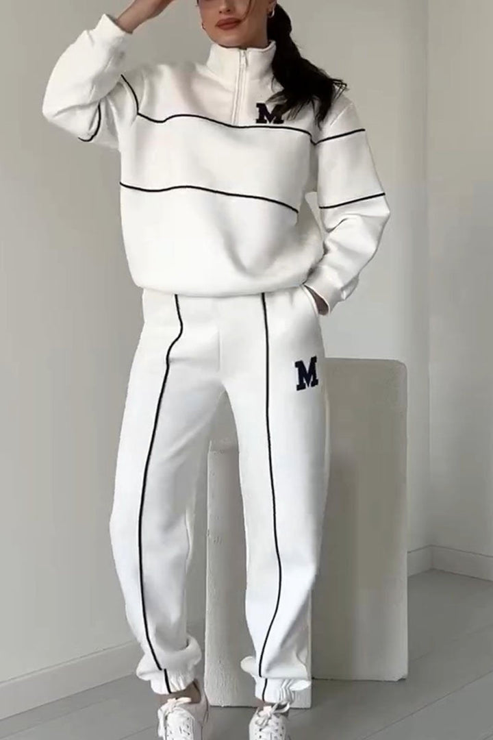 Lune London | Two-piece set - Sweater & Pants - Soft & Comfortable - Cotton blend for autumn & winter