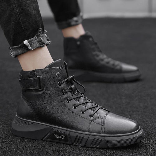 Amarae | Robust Black Men's Shoes