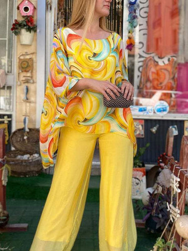 Amarae | Liene Two-Piece Chiffon Set