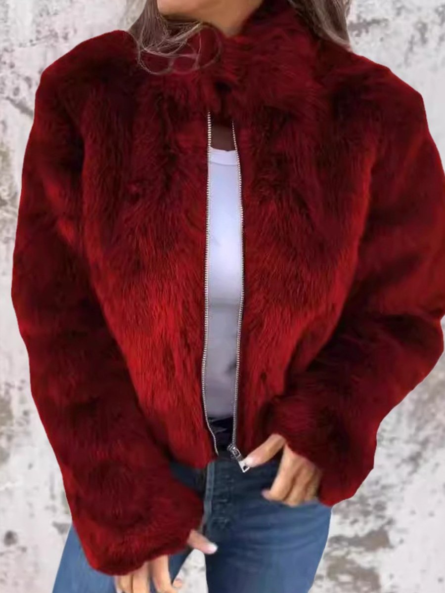 Amarae | Women's winter coat soft - Beige - Warm and comfortable