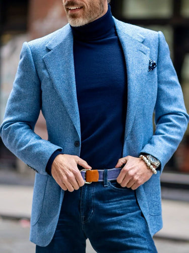 Amarae | Vintage herringbone wool jacket - Timeless style