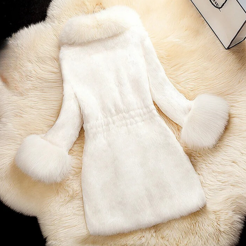 Amarae | Jacket with Fur Processing Stylish Women's Outerwear