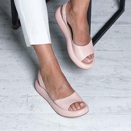 Amarae | Super comfortable summer sandals with footbed and stretch straps