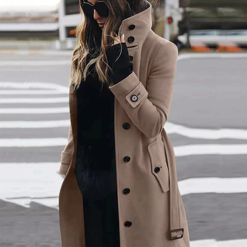 Lune London | Long Warm Trench Coat - Winter