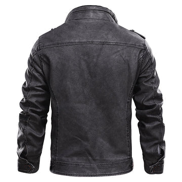 Amarae | Elegant Leather Jacket for Men