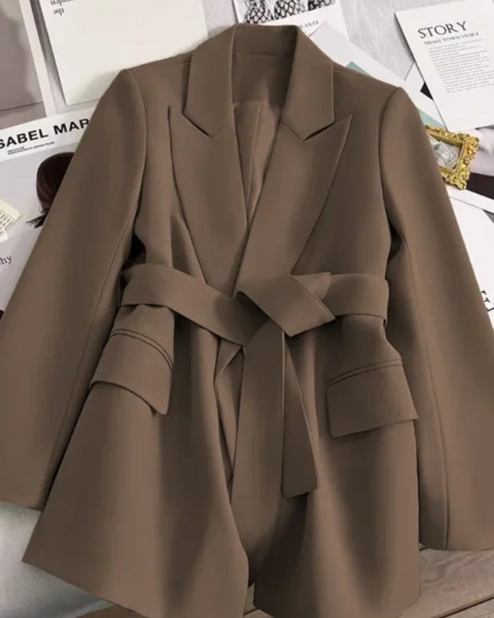 Lune London | Women's Classic Trench Coat Black Jacket