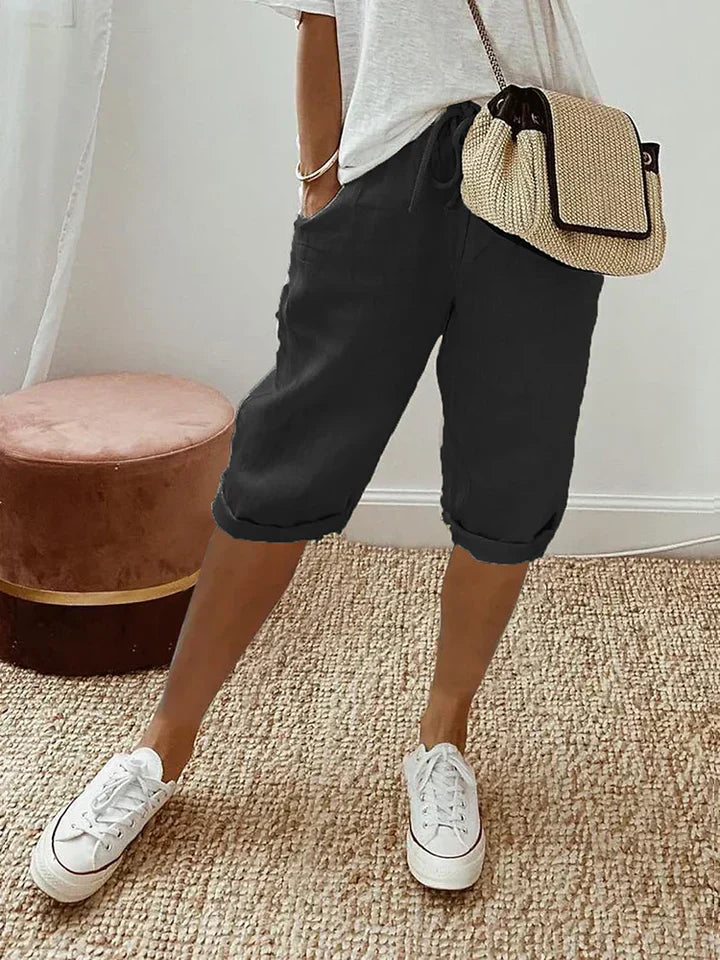 Lune London | Cotton and Linen Shorts for Women
