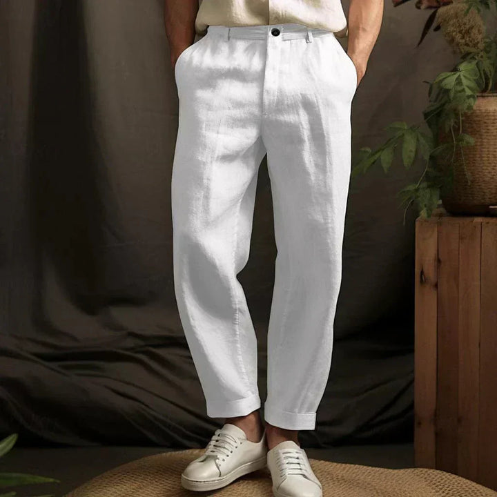 Chic Und Stil | Casual Men's Linen Pants for Summer
