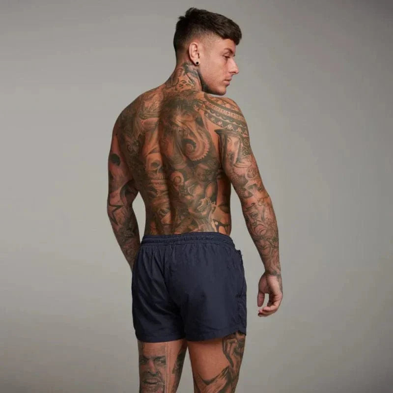 Chic und Stil | Short Swim Trunks for Men with Pocket
