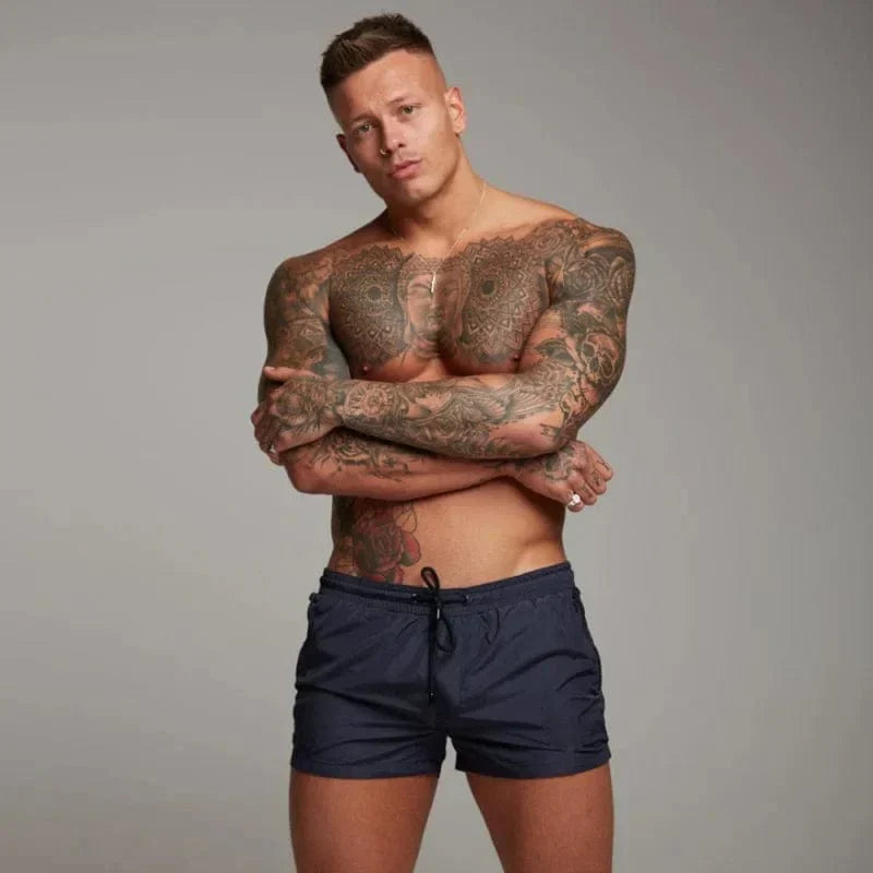 Lune London | Short Swim Shorts for Men with Pocket