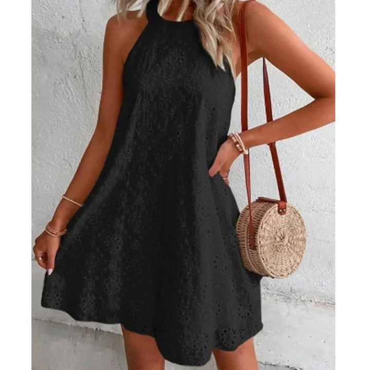 Lune London | Lässig Mini Kleid Ärmellos