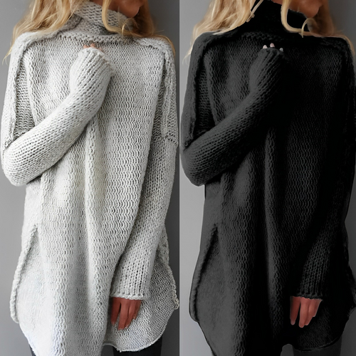 Amarae | Long Knitted Sweater