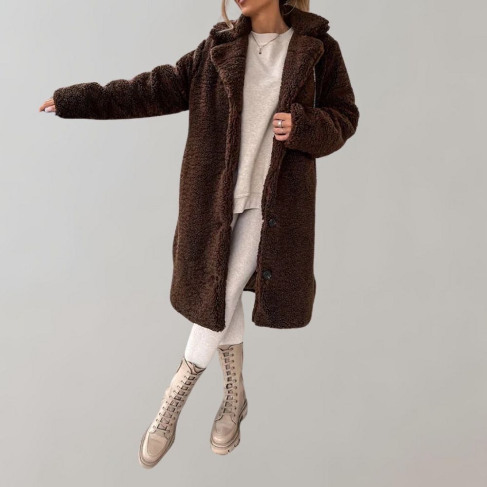 Amarae | Longer Teddy Coat for Women