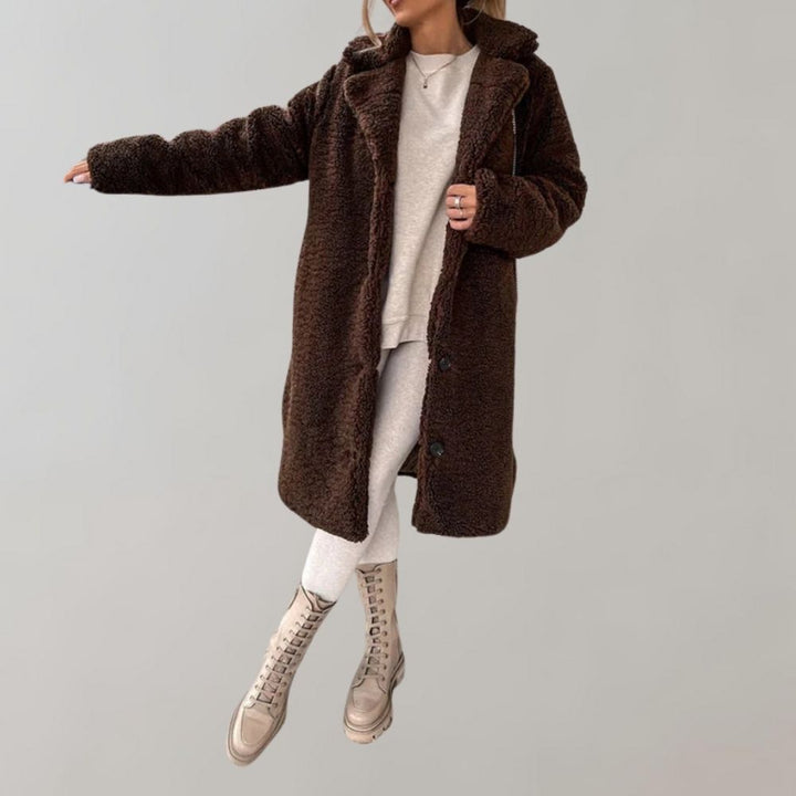 Amarae | Longer Teddy Coat for Women