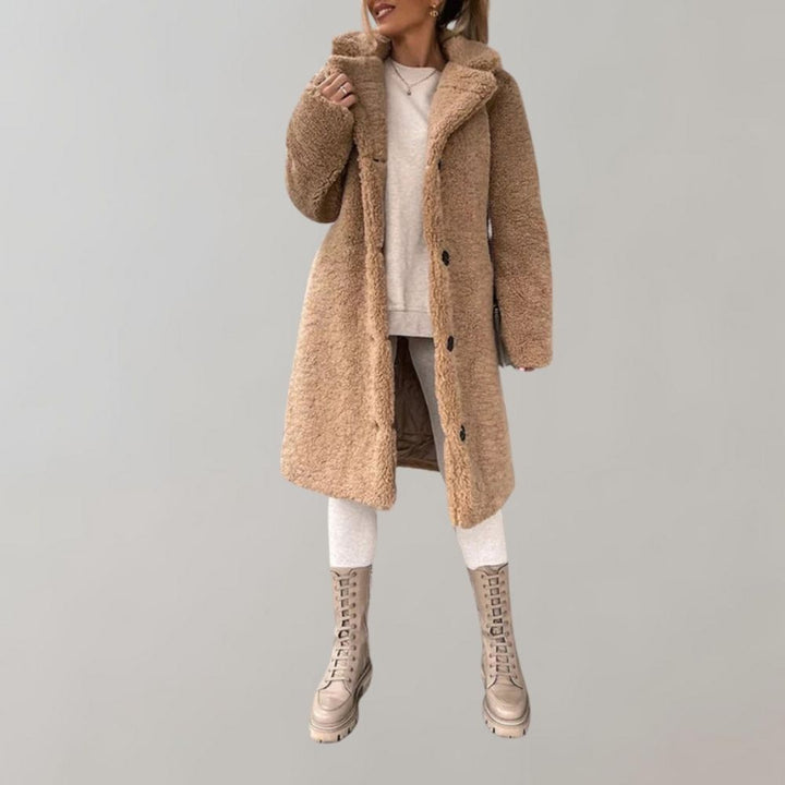 Amarae | Longer Teddy Coat for Women