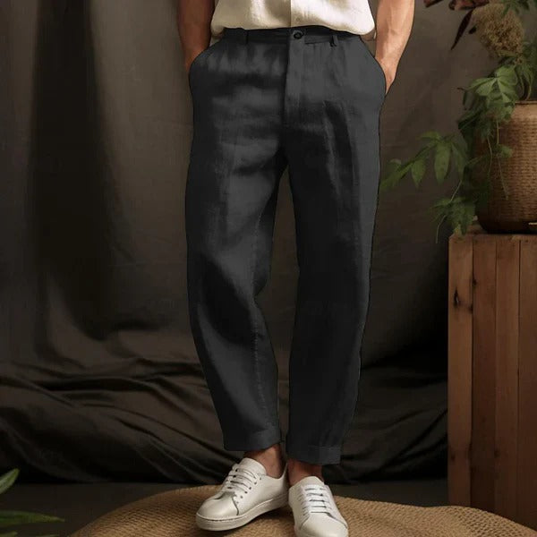 Lune London | Linen trousers men Light and Breathable