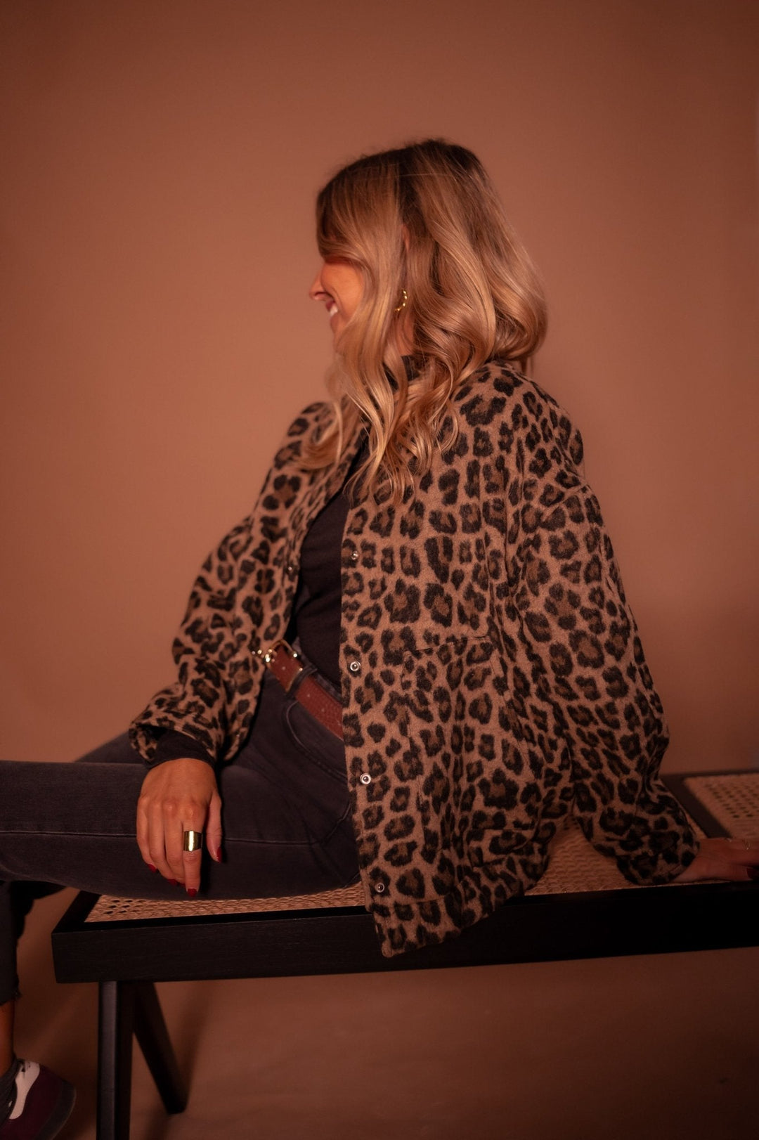 Amarae | Jacket with leopard pattern