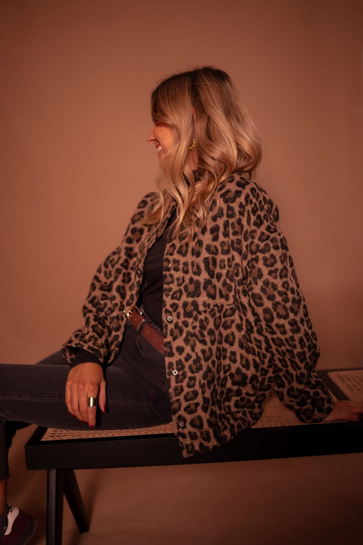 Amarae | Jacket with leopard pattern