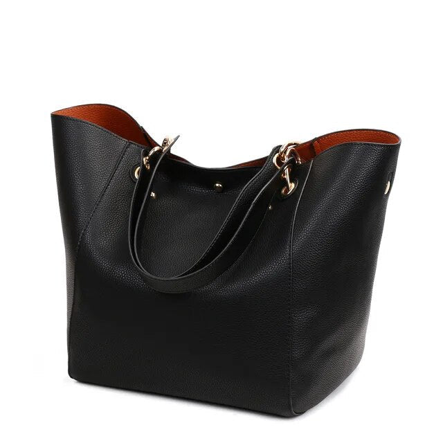 Amarae | Luxury Leather Shoulder Bag for Women Large Wallets
