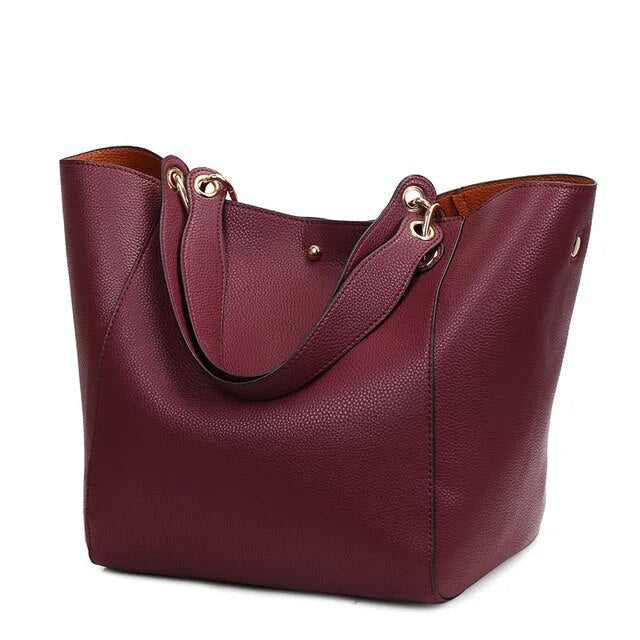 Amarae | Luxury Leather Shoulder Bag for Women Large Wallets