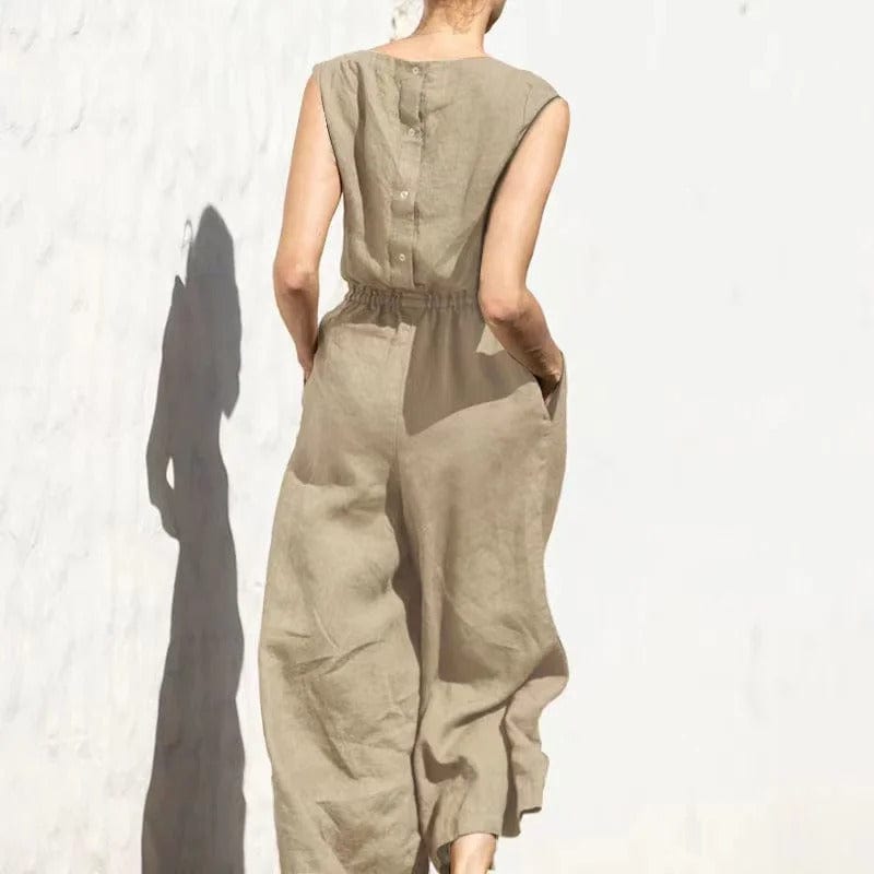 Lune London | Cotton-Linen Jumpsuit