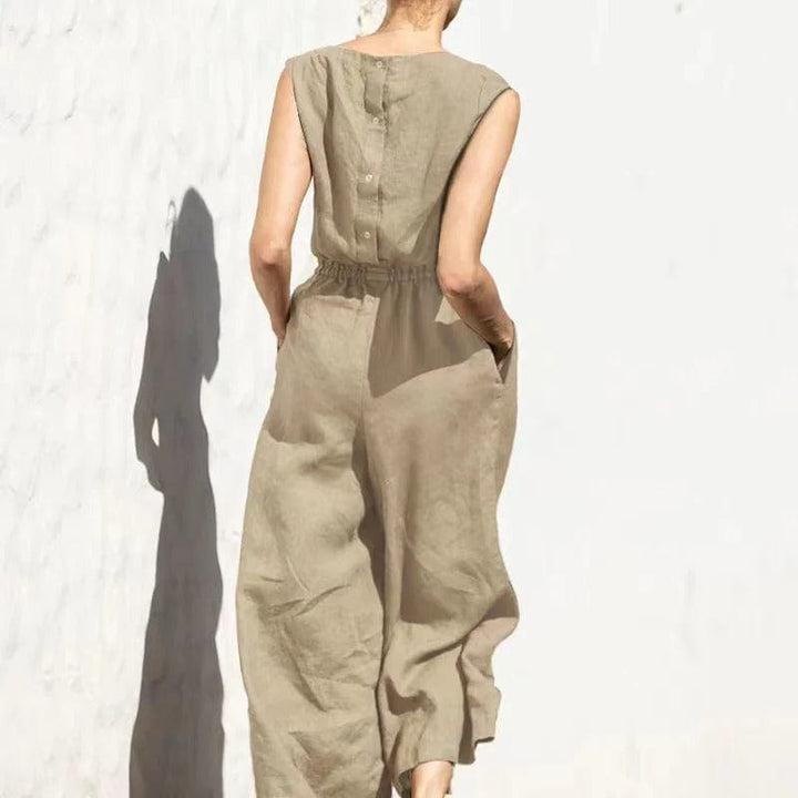 Lune London | Cotton-Linen Jumpsuit