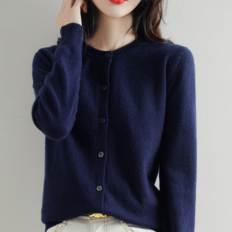 Lune London | Cozy cardigan with fine pattern