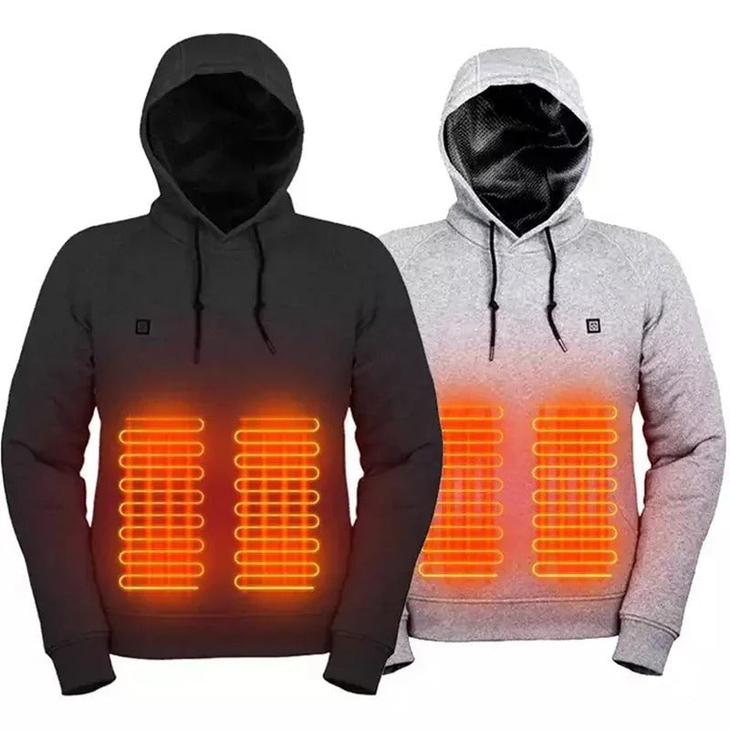 Lune London Hoodies, USB lightweight heating jacket