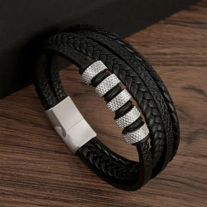 Lune London | Robust Leather Bracelet with Buckle
