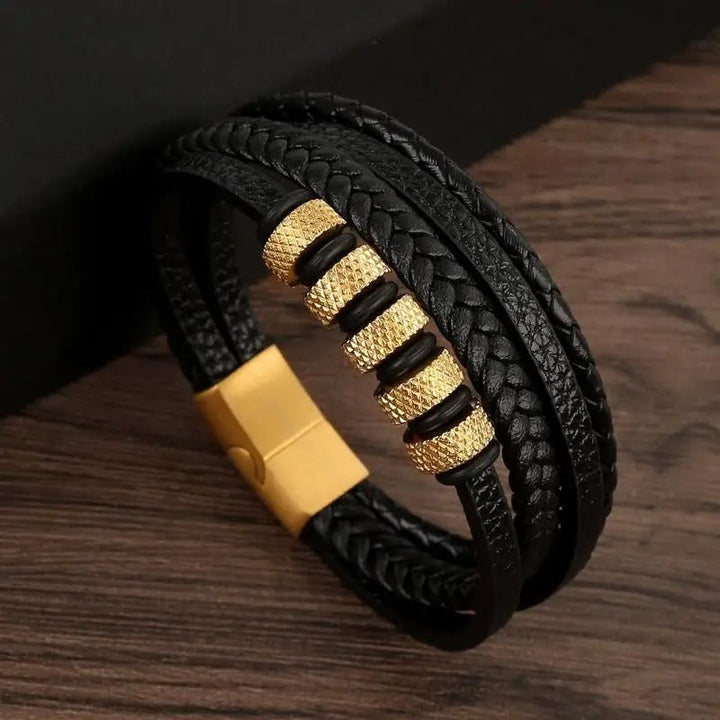 Lune London | Robust Leather Bracelet with Buckle