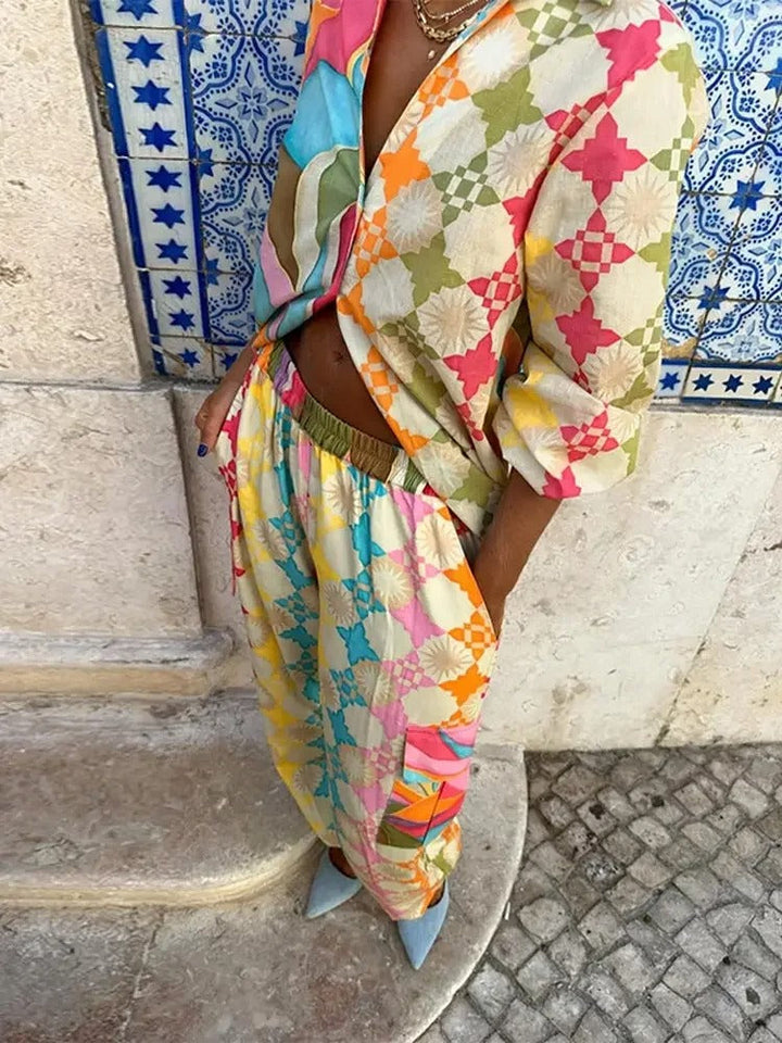Lune London | Colorful Geometric Set for Women