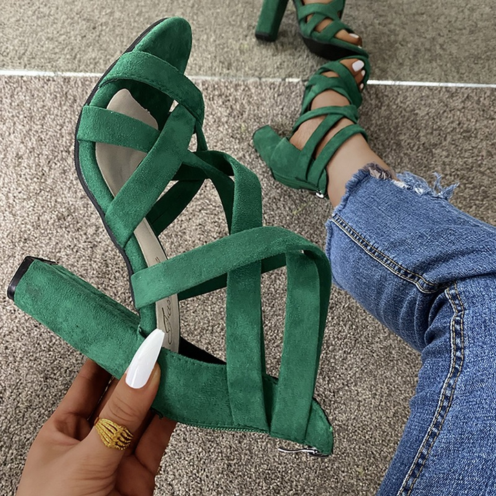 Amarae | Women's Orthopedic Suede Heels