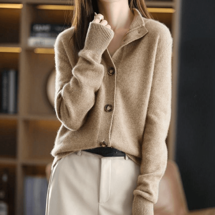 Lune London | Cardigan - Wool Blend - Button Closure - Soft and Warm - Casual Fit