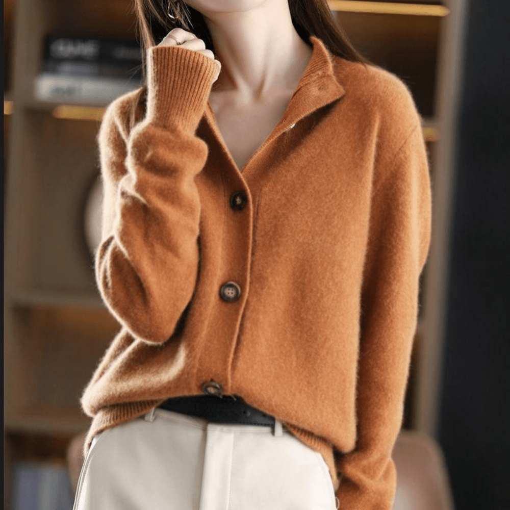 Lune London | Cardigan - Wool Blend - Button Closure - Soft and Warm - Casual Fit