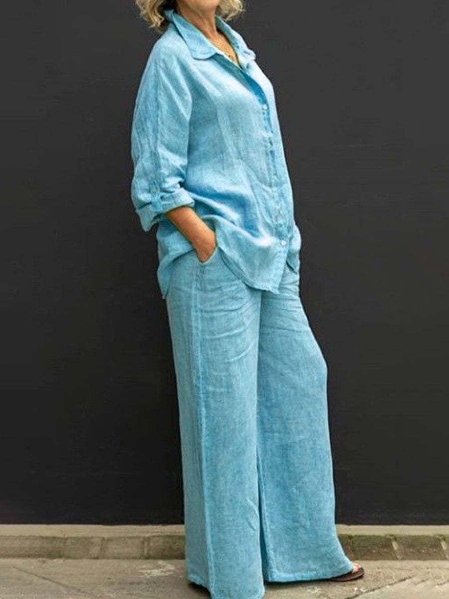 Lune London | Women's Suit Made of Cotton and Linen