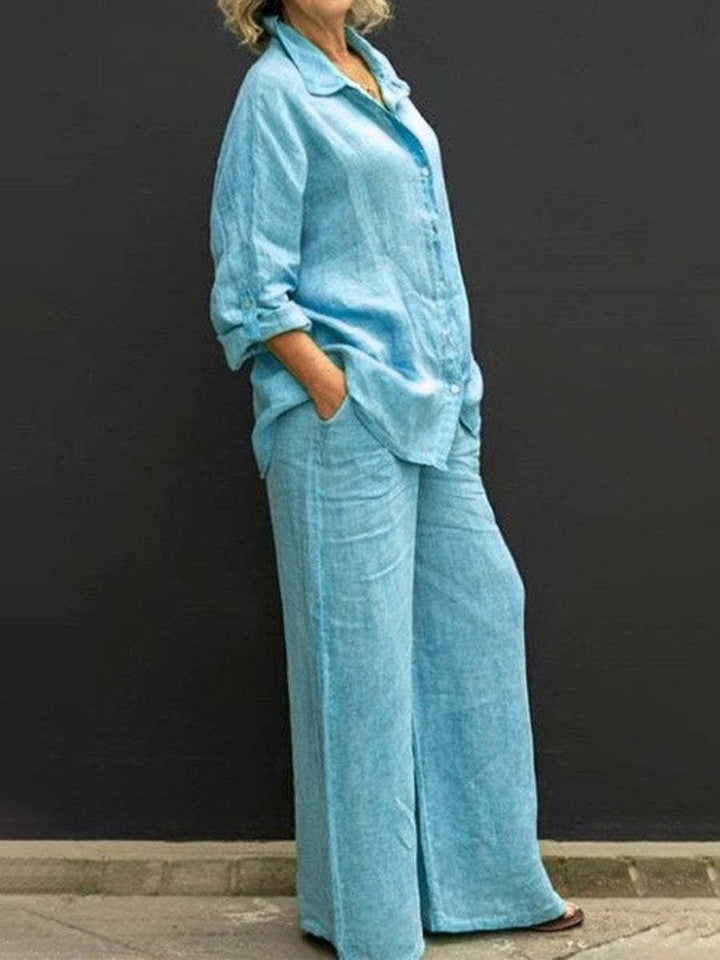 Lune London | Women's Suit Made of Cotton and Linen