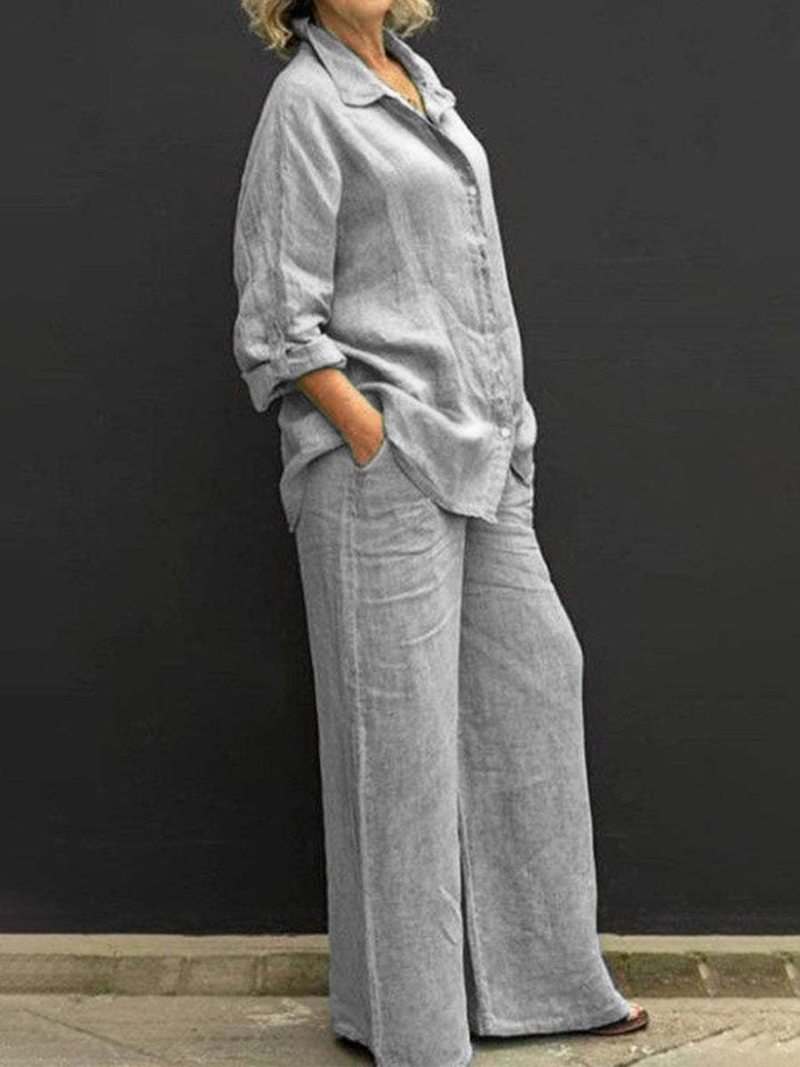 Lune London | Women's Suit Made of Cotton and Linen