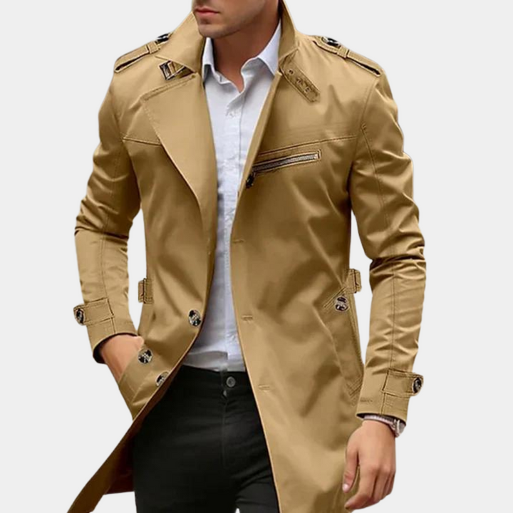 Lune London | Trench coat for men - Stylish and elegant spring jacket
